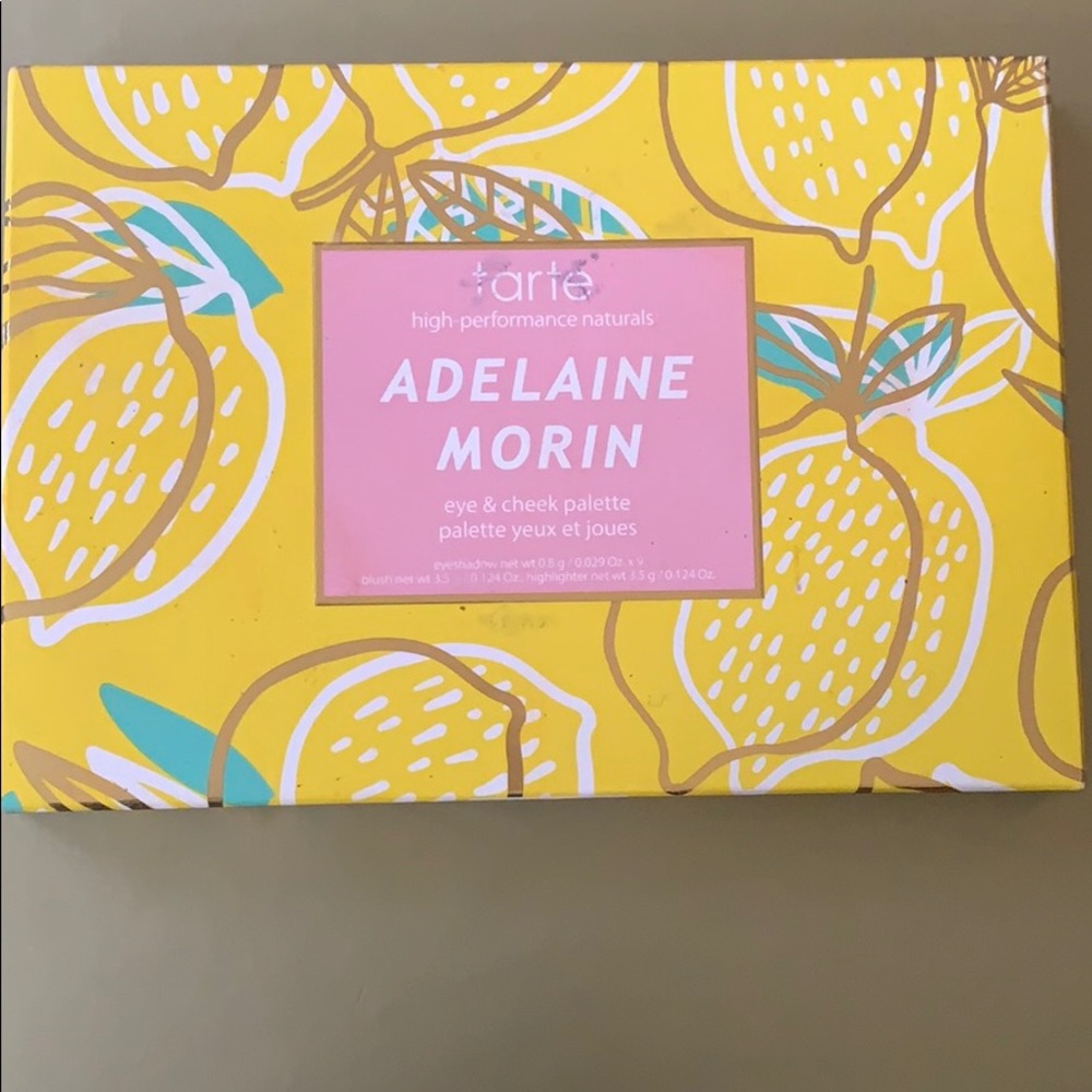 Tarte collaboration palette with Adelaine Morin